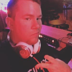 Todd Clark DJing at a Cadara Events private party